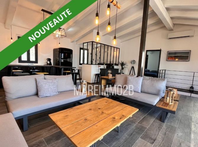 Duplex avec vue Mer et Montagnes 